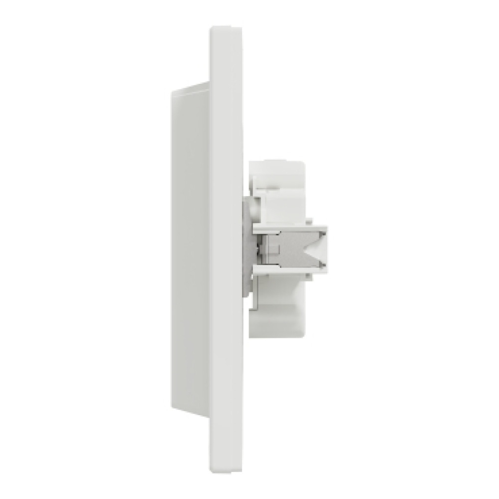 Розетка двойная без заземляющего контакта 16А Schneider Electric Asfora Белый EPH9700121