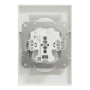 Розетка двойная без заземляющего контакта 16А Schneider Electric Asfora Белый EPH9700121 Розетка двойная без заземляющего контакта 16А Schneider Electric Asfora Белый EPH9700121