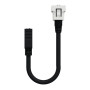 Розетка HDMI, 1 модуль білий