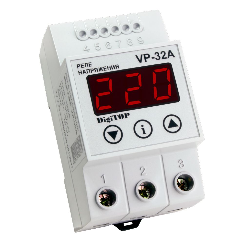 Реле контроля напряжения DigiTOP Vp-32A