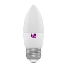 Світлодіодна лампа ELM Led свічка 6W PA10 E27 4000 (18-0050)