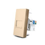 Розетка интернет RJ-45 Cat 6 Livolo, цвет золото (VL-FCCP-1AP)