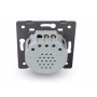 Модуль сенсорного проходного выключателя Livolo ZigBee на 2 канала (VL-FC2SZ-2G)