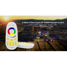 RL096-RGB 4-хзонный Touch пульт управления RGB+RGBW Mi-Light
