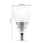LED лампа 5 Вт, Е14, 2700K + RGB, RF 2,4 GHz дистанційне керування LL013-WW RGBW LED лампа 5 Вт, Е14, 2700K + RGB, RF 2,4 GHz дистанційне керування LL013-WW RGBW