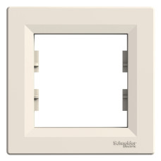 Рамка одинарна Schneider Electric Asfora Слонова кістка EPH5800123