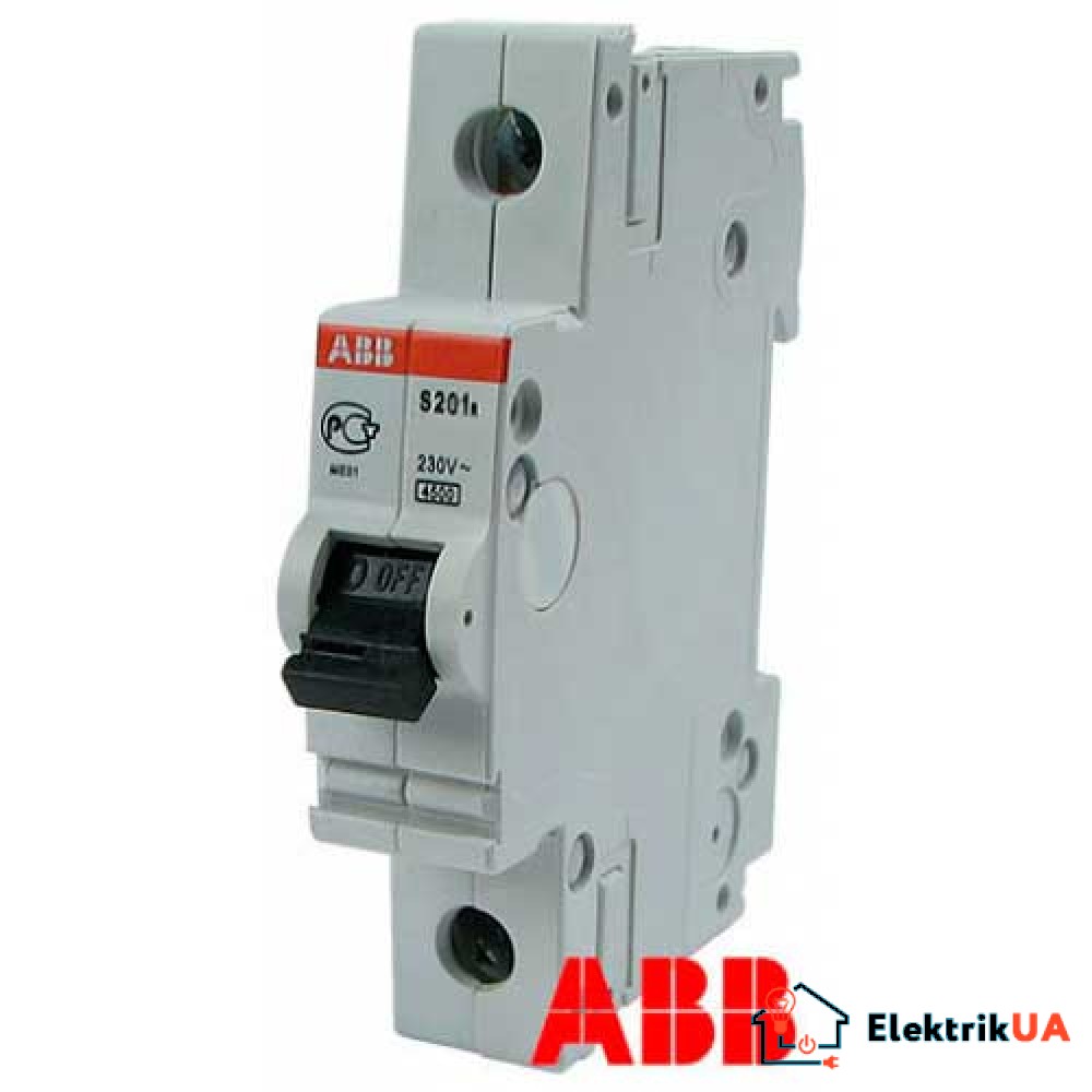 Автоматичний вимикач ABB S 201-C 63A