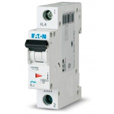 Автоматичний вимикач EATON PL6 C4 1p (286529)