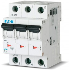 Автоматичний вимикач EATON PL4 B10 3p (293150)
