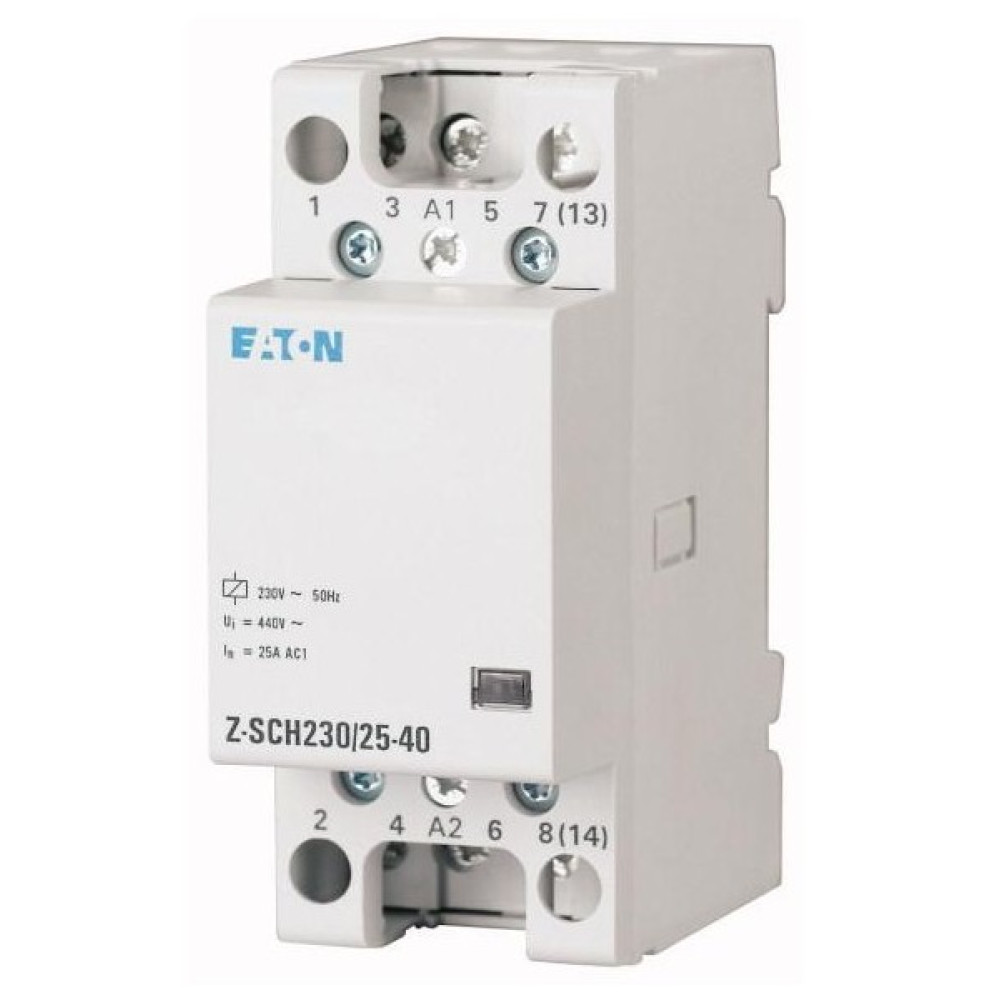 Контактор модульний 25А 4НВ Z-SCH230/25-40 Eaton (Moeller)