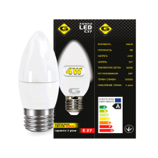 Лампа LED Свіча G-tech С37-4W-E27-4000K G