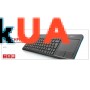Клавіатура Trust Veza Wireless Touchpad UKR
