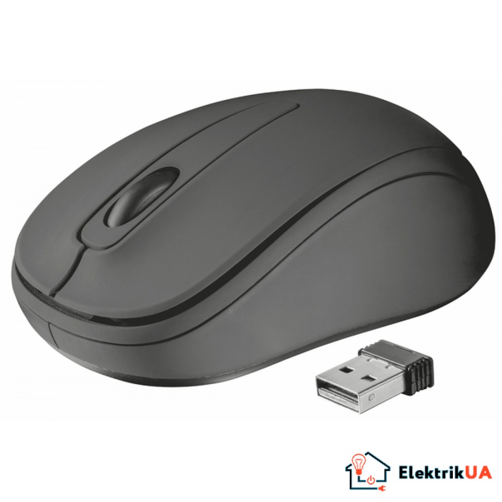 Мышь Trust Ziva Wireless Compact Mouse Black