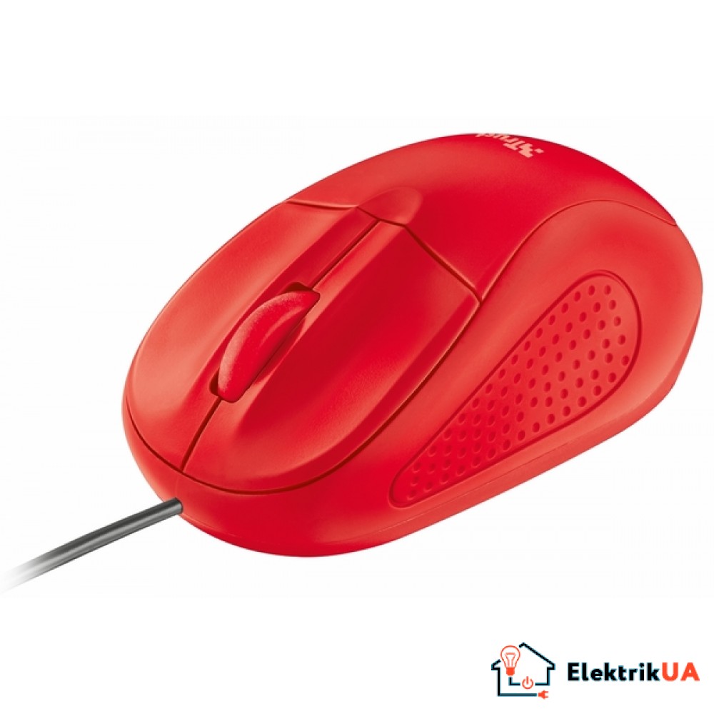 Мышь Trust Primo Optical Compact Mouse Red