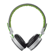 Навушники Trust Urban Revolt Fyber headphone grey/green