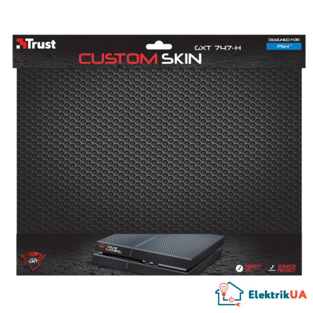 Оригінальне покриття для PS4 Trust GXT474-H Custom Skin for PS4 - c1
