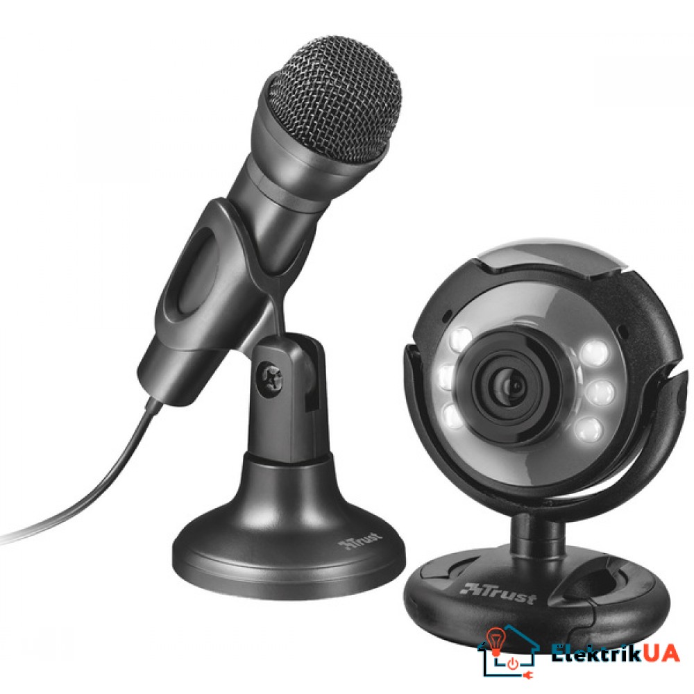 Веб камера Trust SpotLight streaming pack (webcam and microphone)