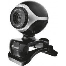 Веб камера Trust Exis Webcam Black/Silver