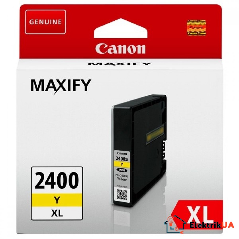 Картридж Canon PGI-2400 XL MB5040/MB5340/IB4040 Yellow