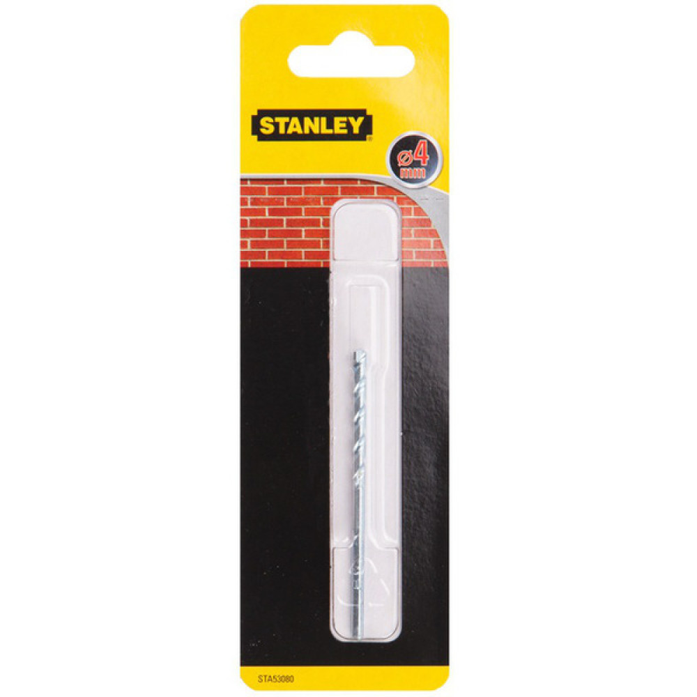 Сверло Stanley по кирпичу d=4мм, 75x38мм.