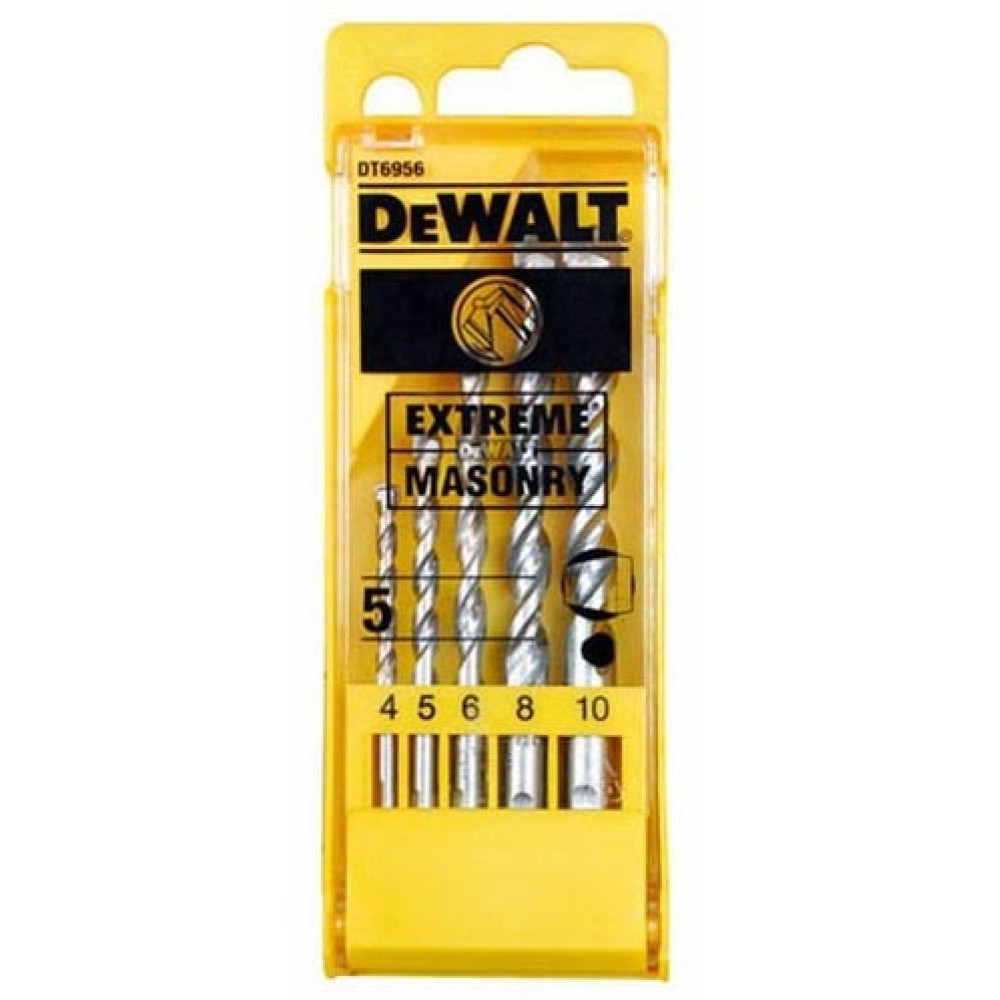 Набір звірив за цеглою Dewalt EXTREME 5шт, d = 4,5,6,8,10м