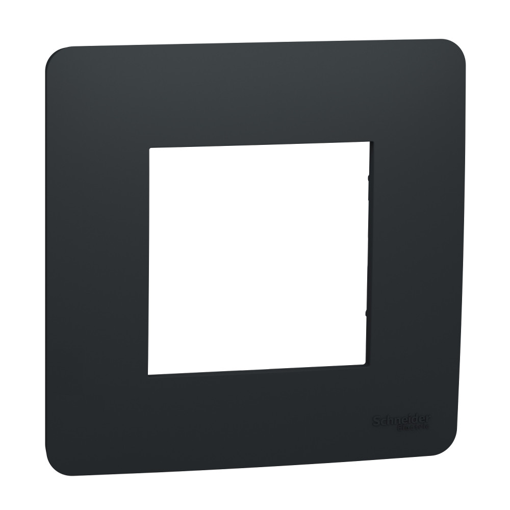 Рамка 1-постова, антрацит