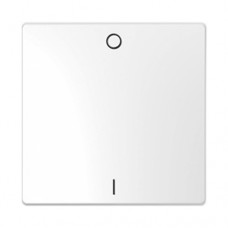 Кнопка вимикача з символами Merten D-Life Білий лотос (MTN3301-6035)