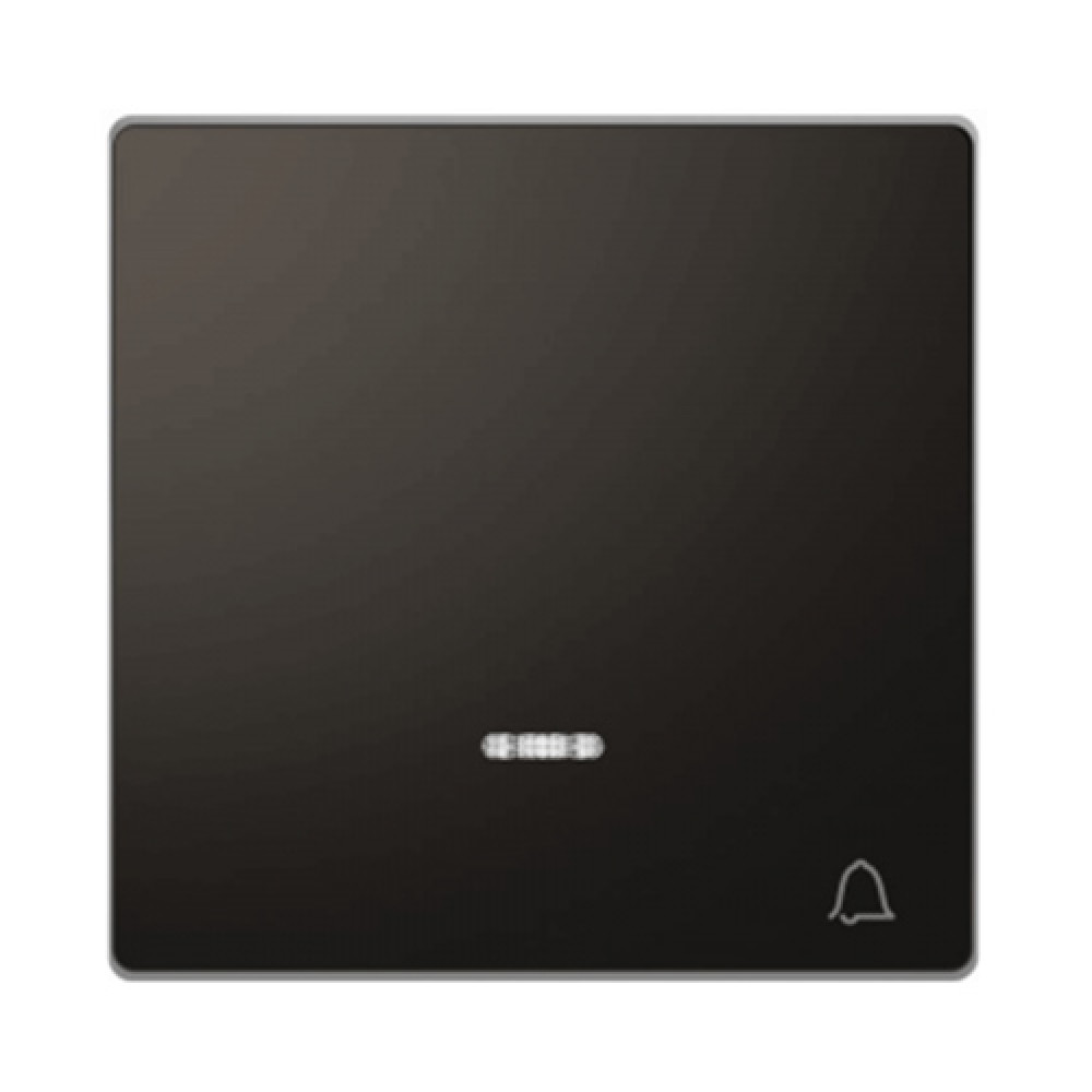 Кнопка звонка с подсветкой LED Merten D-Life Антрацит (MTN3325-6034)