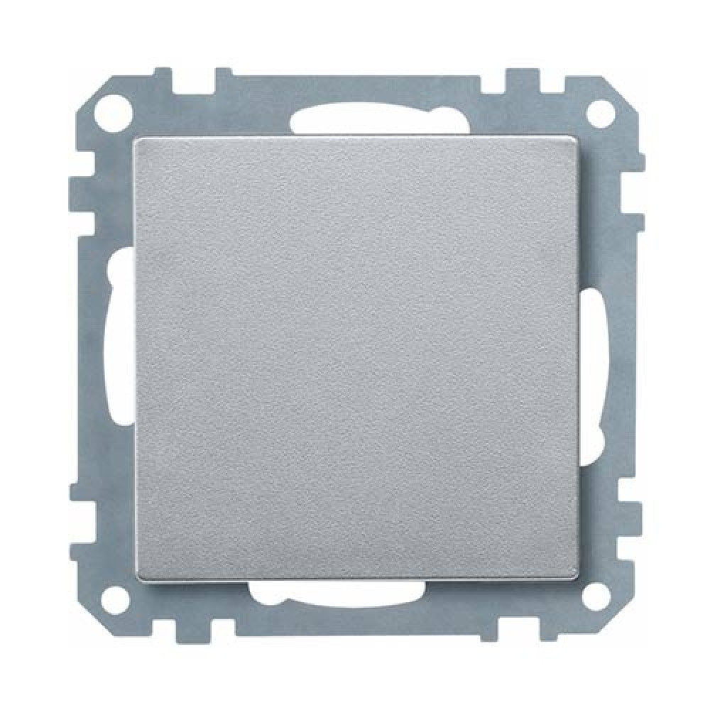 Заглушка Merten System M Алюминий (MTN391860)