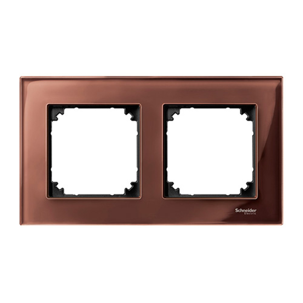 Двойная рамка Merten M-Elegance Махагон (MTN4020-3215)