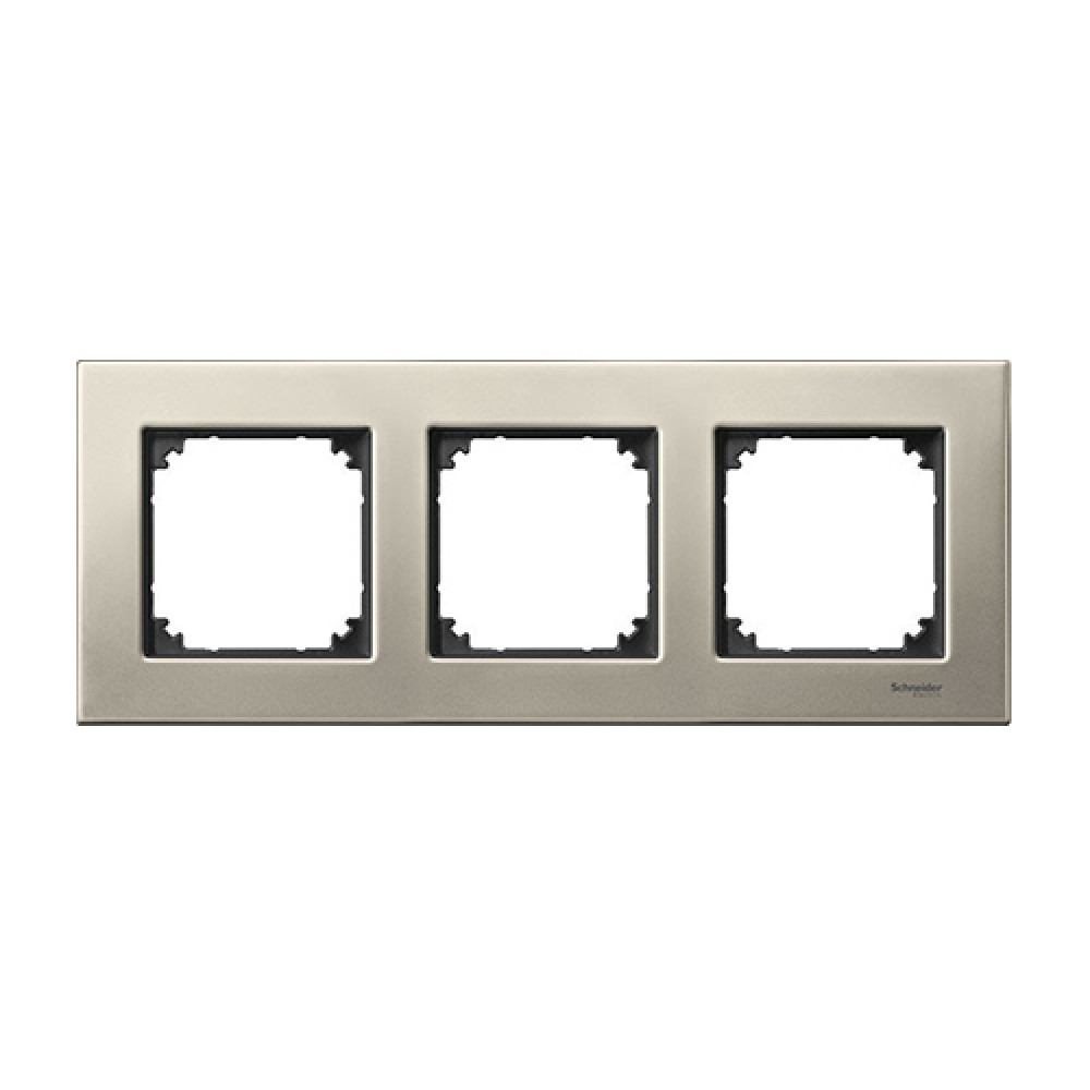 Потрійна рамка Merten M-Elegance Титан (MTN403305)