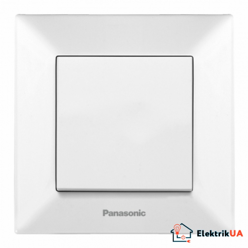 Выключатель Panasonic Arkedia Slim одноклавишный  белый