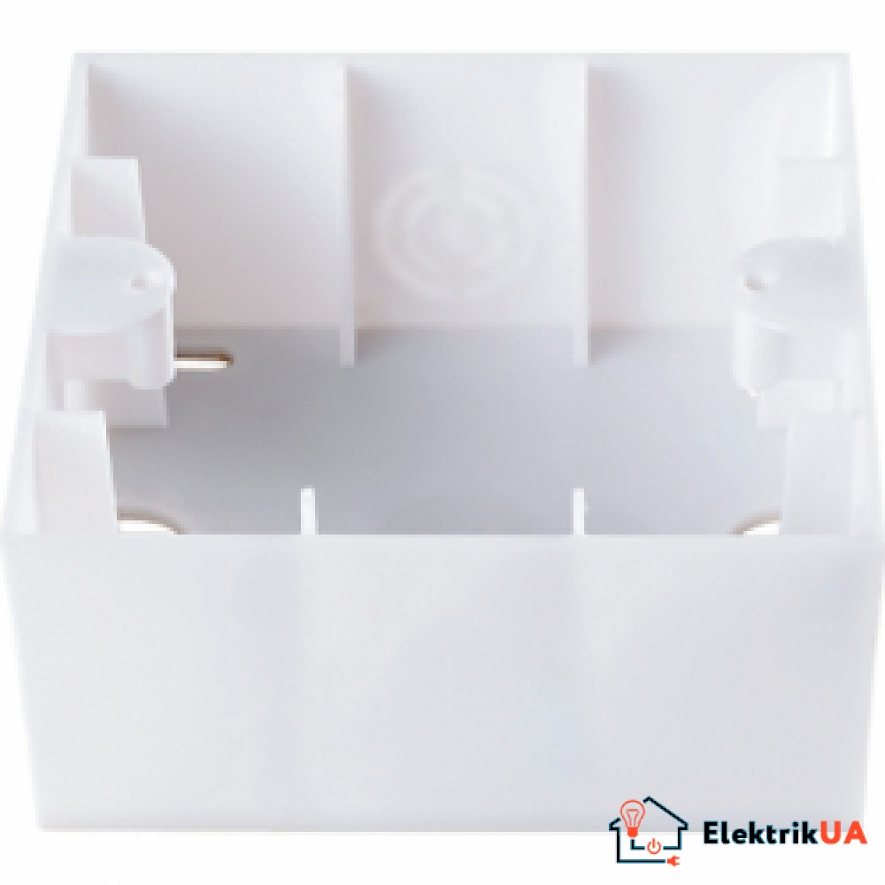 Коробка Panasonic Arkedia Slim для зовнішнього монтажу біла