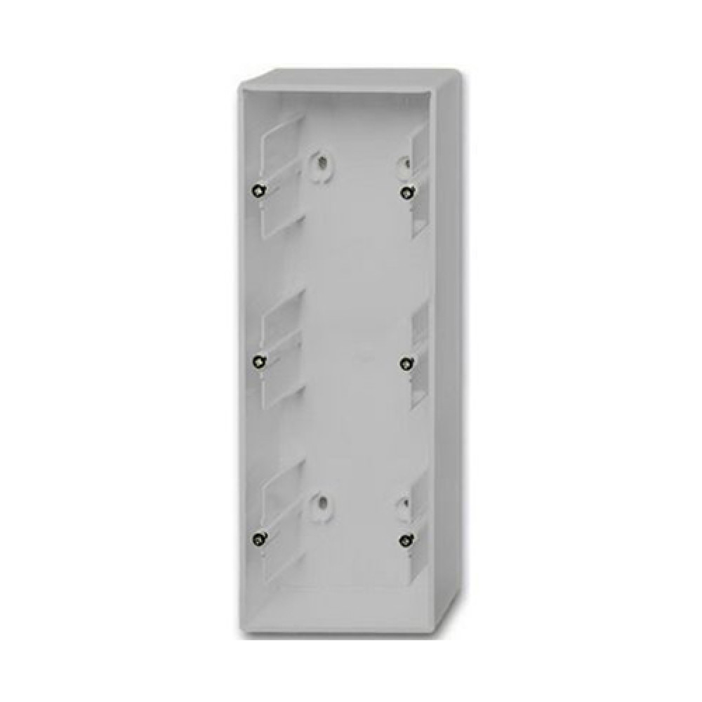 Коробка накладного монтажу 3 місця ABB Basic55 Білий (1703-94-507)