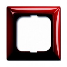 Рамка одномісна ABB Basic55 Червоний фойєр (2511-97-507)