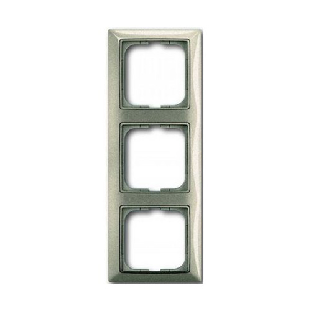 Рамка тримісна ABB Basic55 Шампань (2513-93-507)