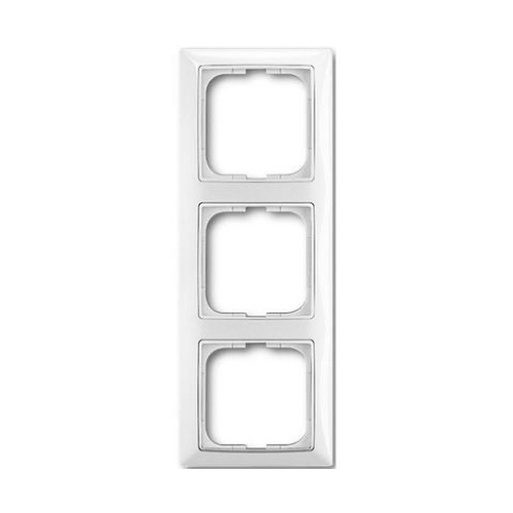 Рамка тримісна ABB Basic55 Білий (2513-94-507)