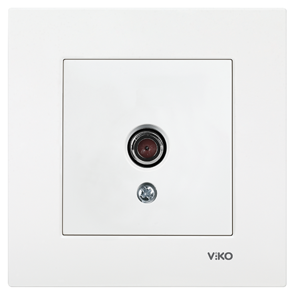 Розетка ТВ VIKO Karre Белый (90960010)