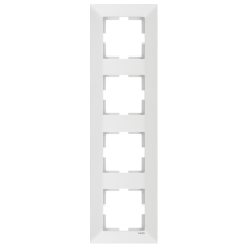 Четверта вертикальна рамка VIKO Meridian Білий (90979004)