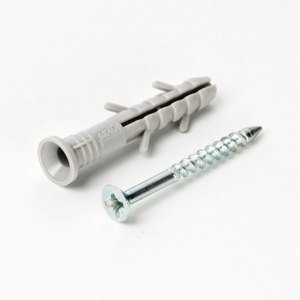 Дюбель-цвях швидкого монтажу 6х60 потай (пач 100шт) APRO