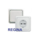 Розетки и выключатели Hager Regina Розетки и выключатели Hager Regina