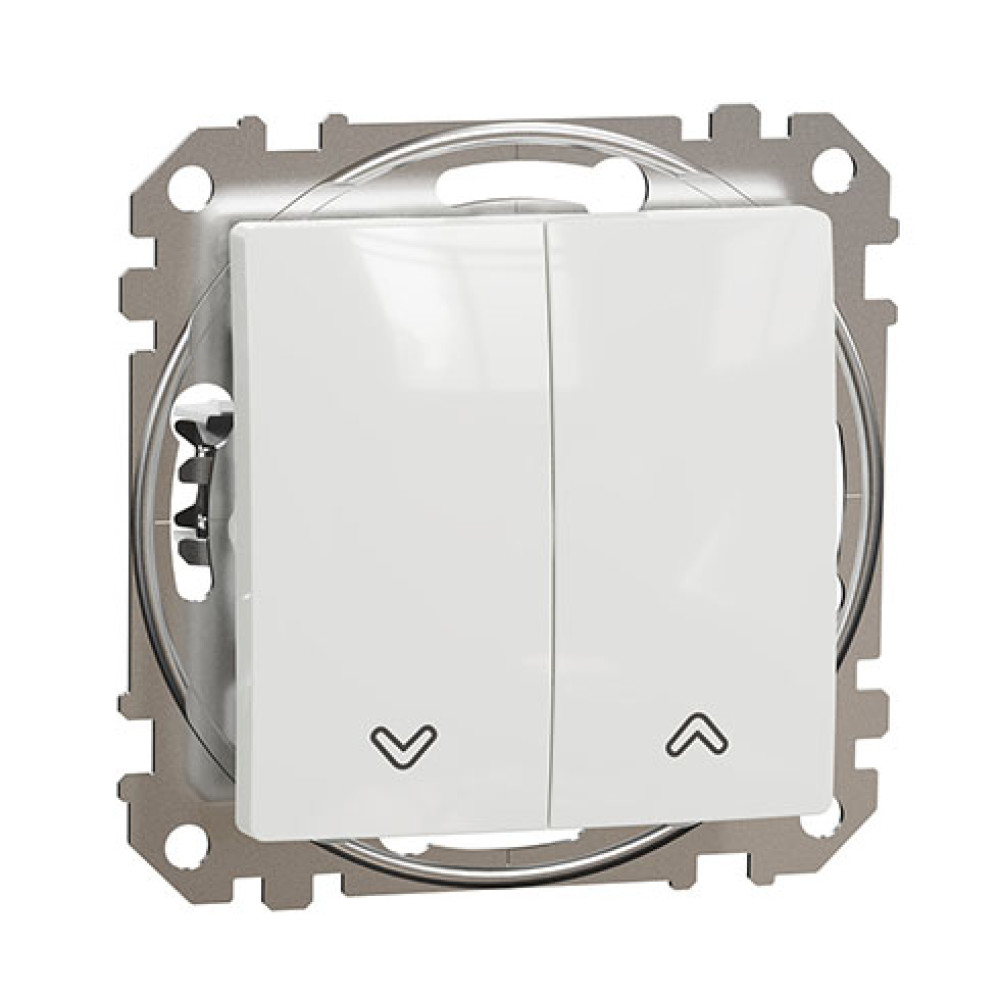 Выключатель для жалюзи Schneider Electric Sedna Design Белый SDD111104