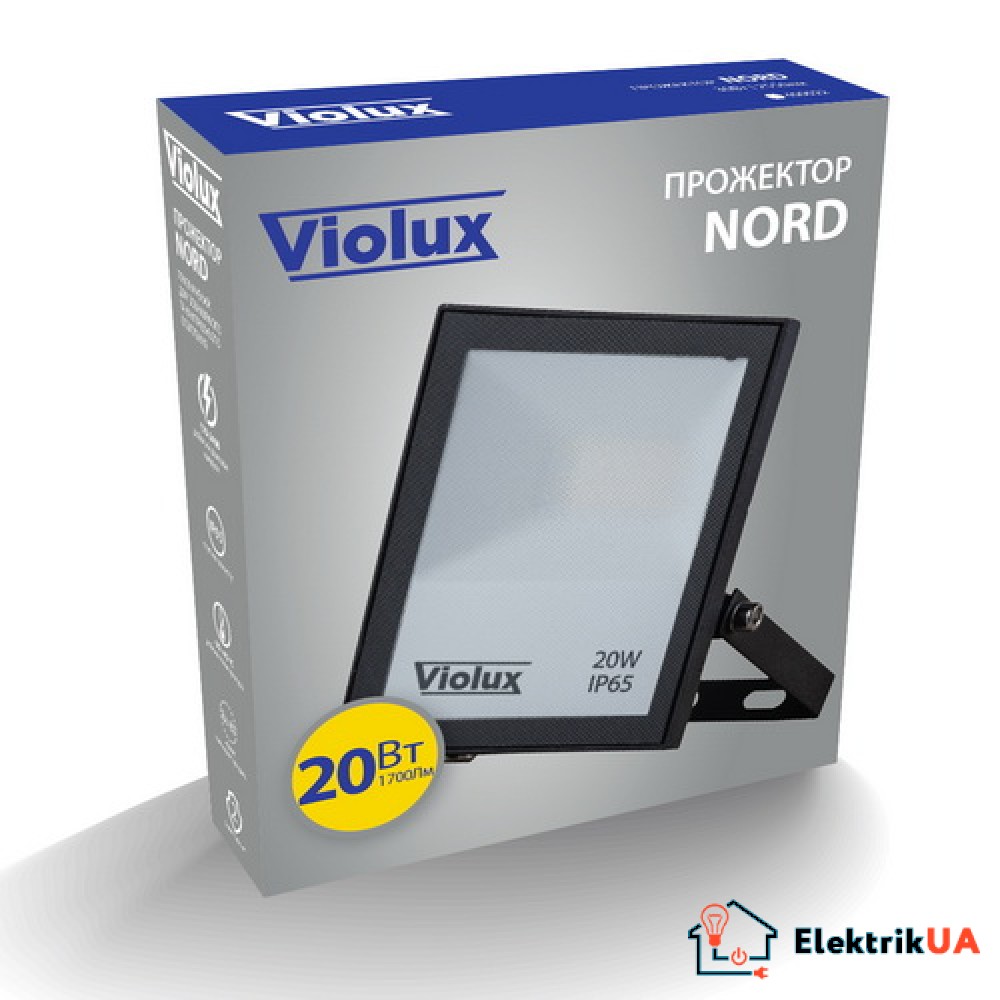 Прожектор LED Violux NORD 20W SMD 6000K 1700lm IP65