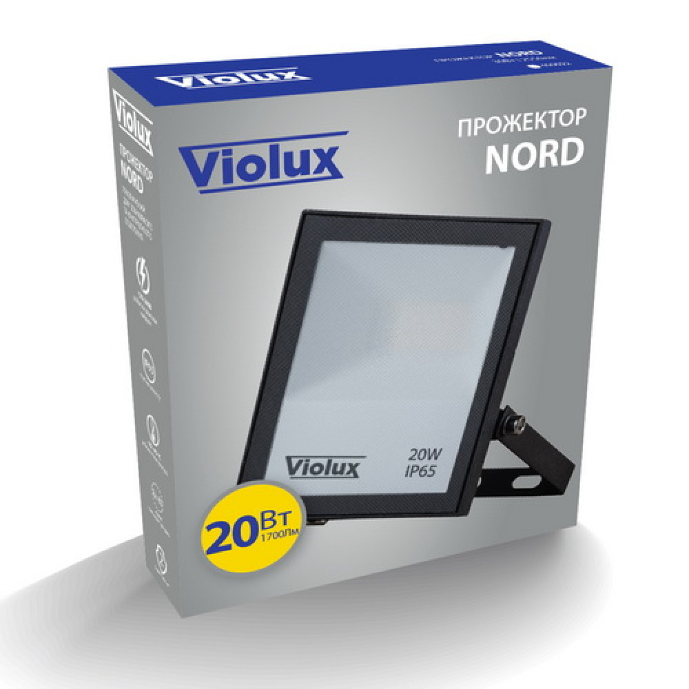 Прожектор LED Violux NORD 20W SMD 6000K 1700lm IP65