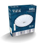 Светильник LED smart SHELL + пульт 72W 3000-6000K IP20 круг