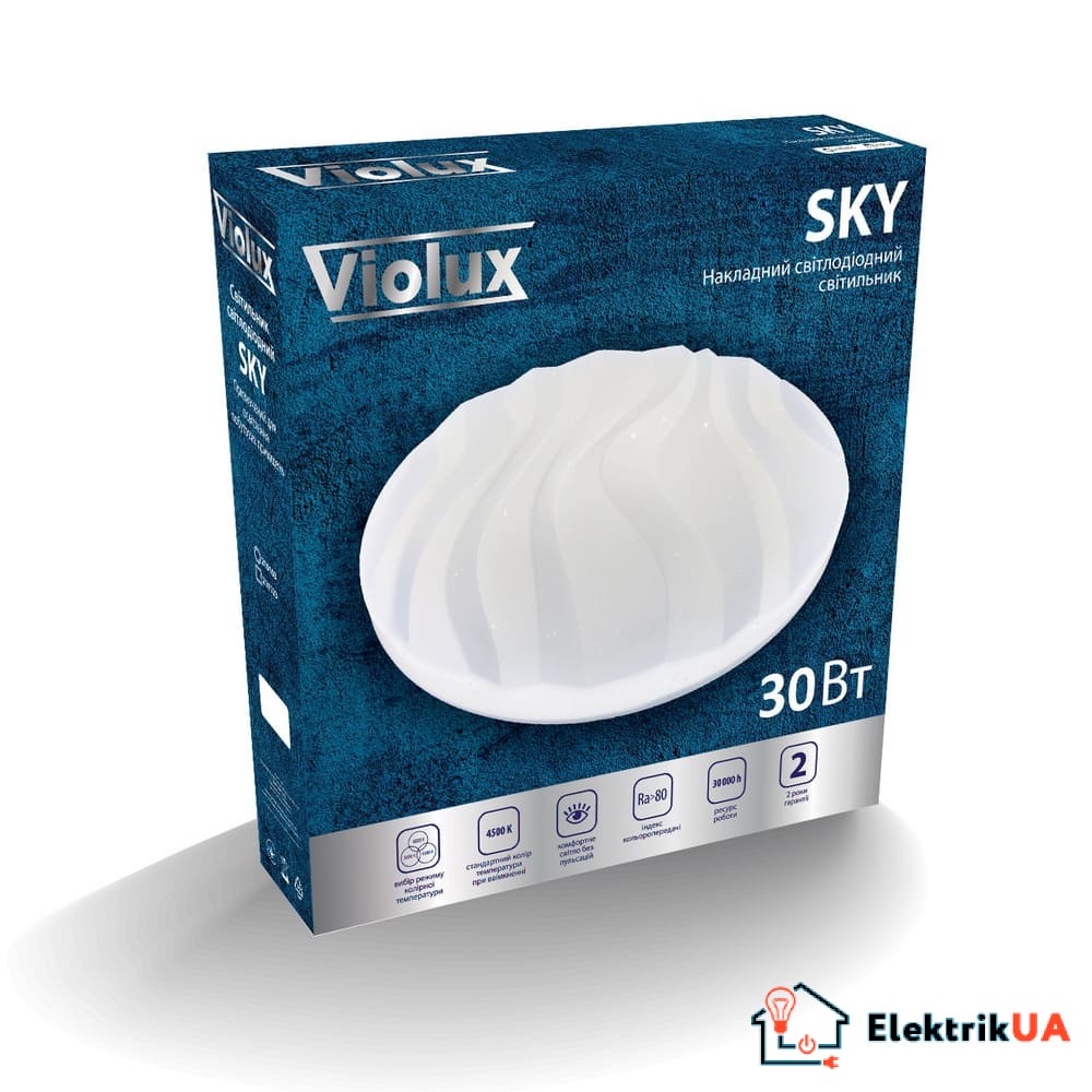 Світильник LED smart SKY 30W 3000-6000K IP20 круг